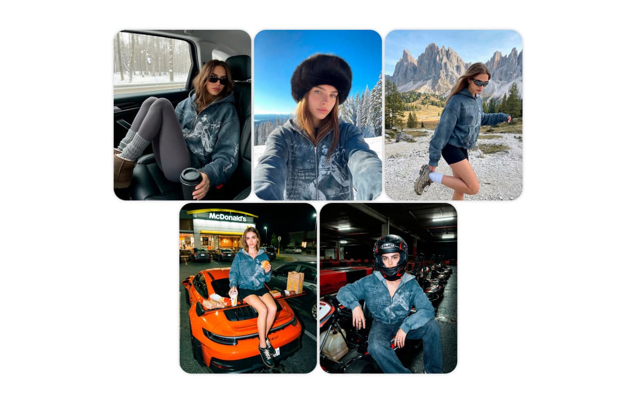 Realistic AI Generations With Your Own Clothing